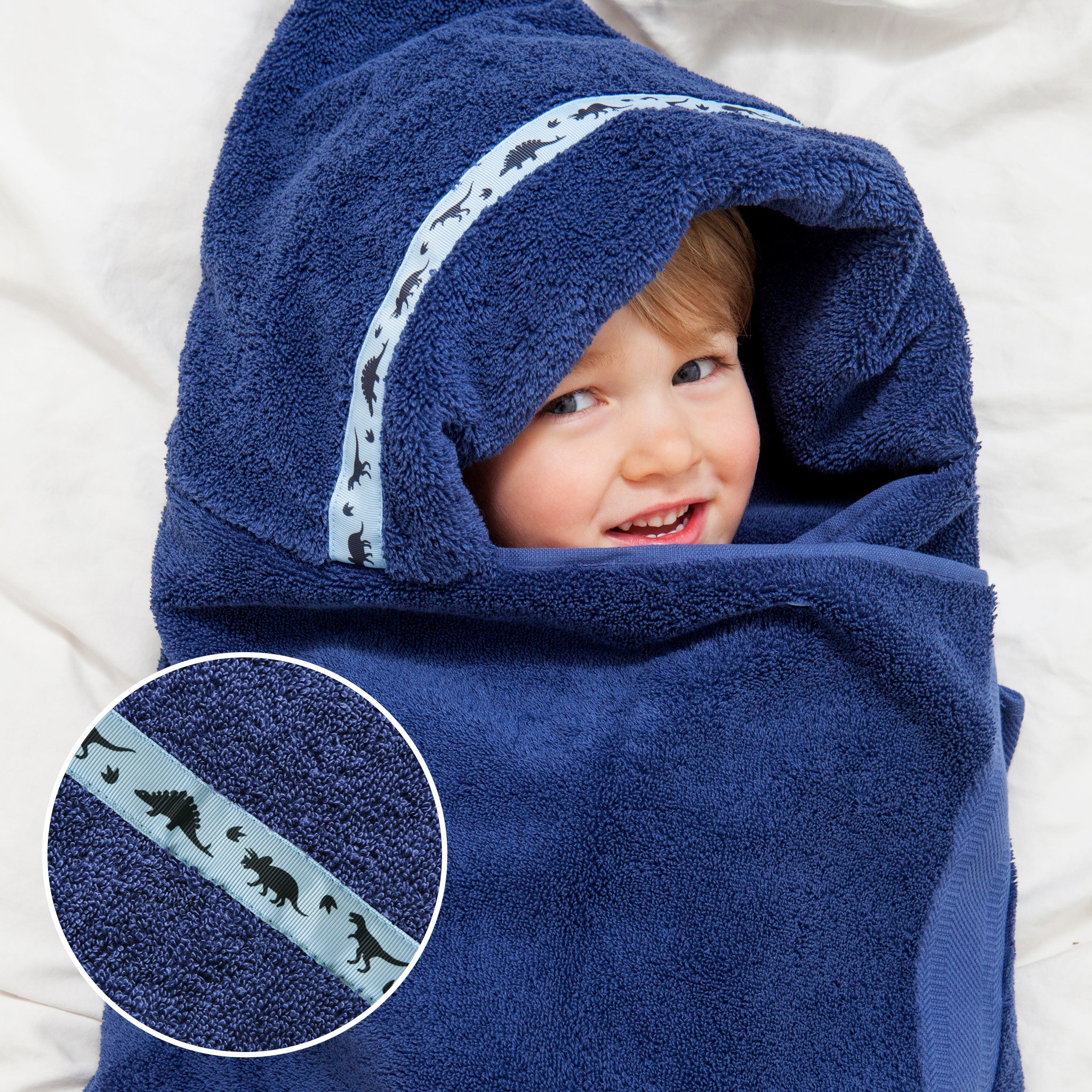 Large dinosaur hooded towel for toddlers kids Hooded Owls