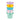 Activity Buckets bath toy set shown stacked upon one another with numbers 1-5 on display