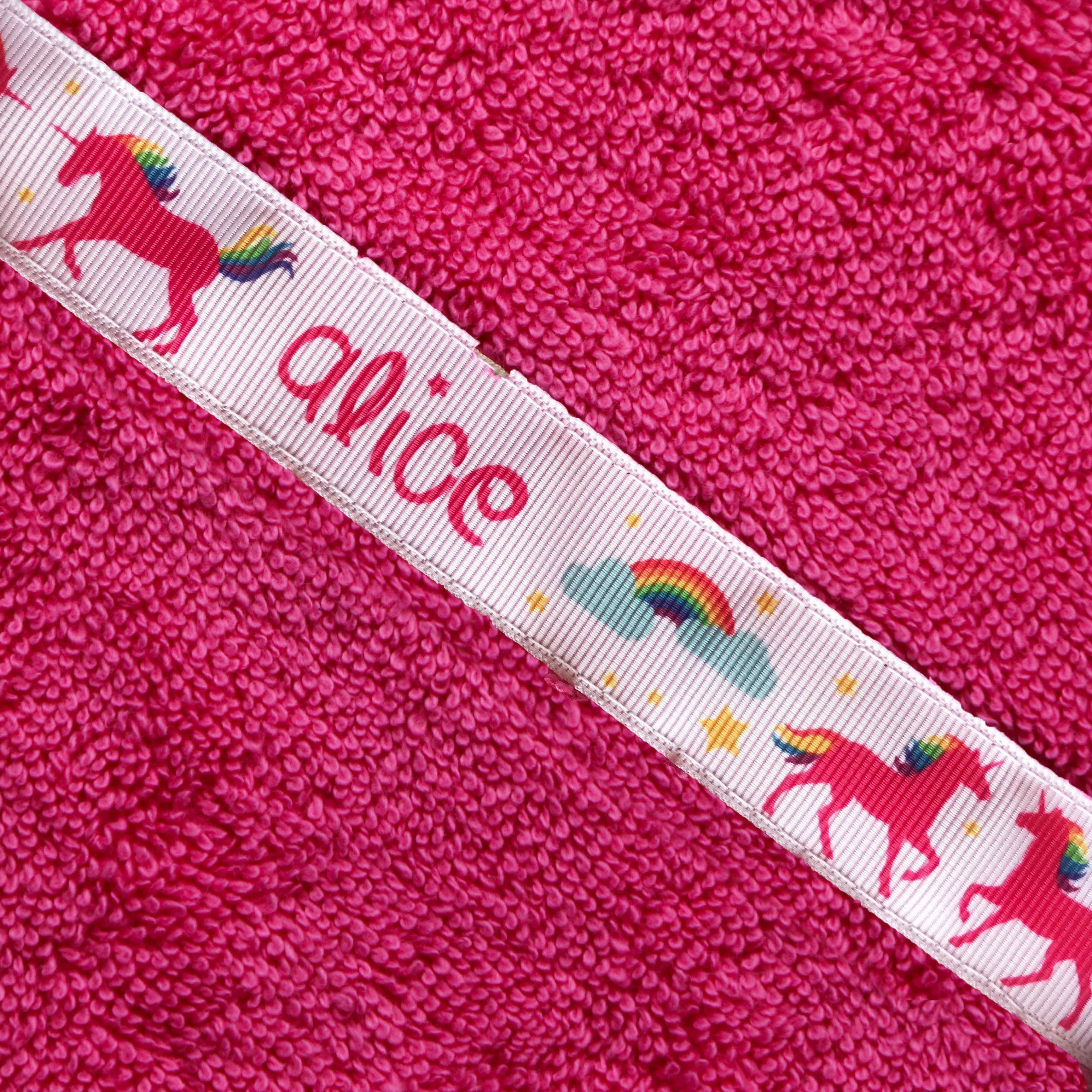 Personalised sales unicorn towel