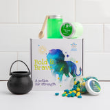 Bold and Brave Mini Bathtime Potion Kit and Cauldron