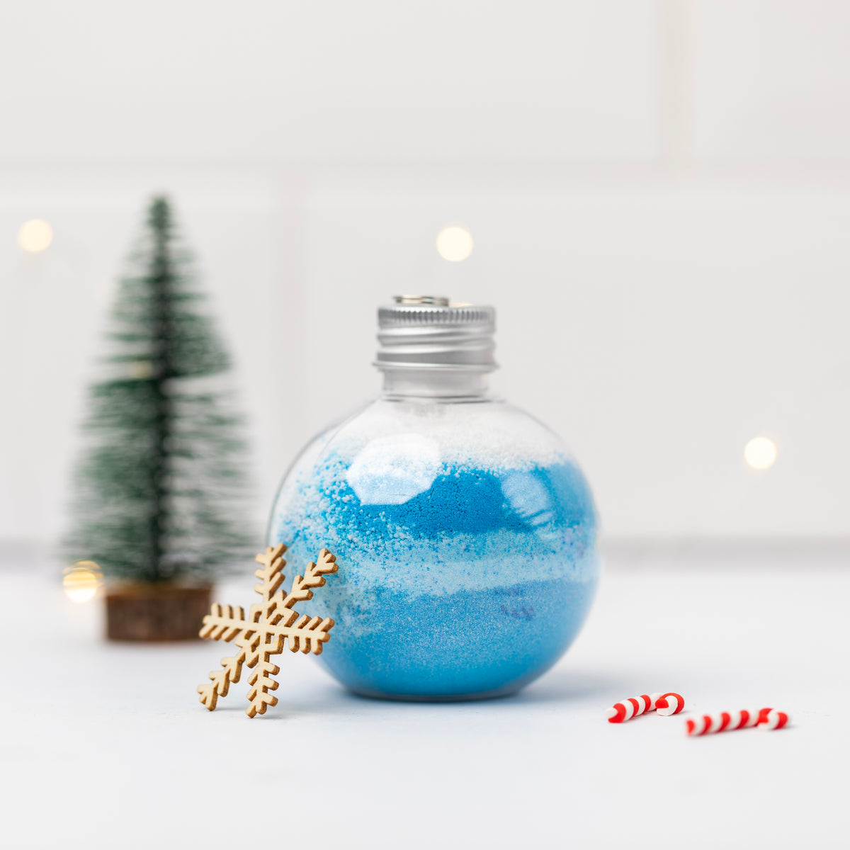 'Let It Snow' 6-piece bath gift set