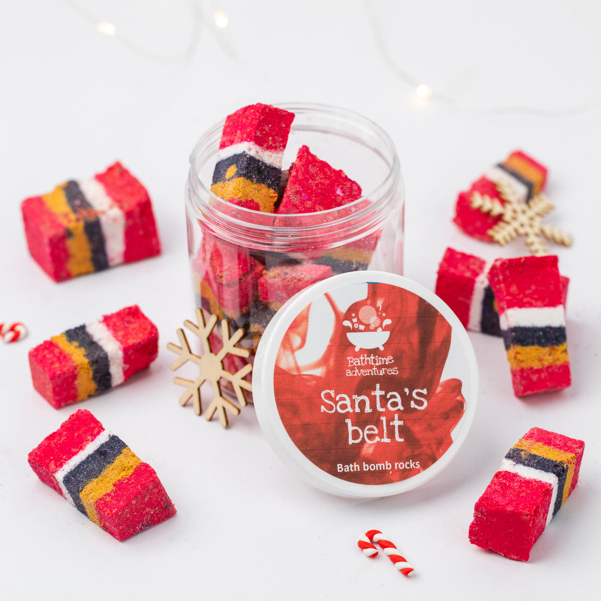 'Jingle Bells' 5-piece bath gift set