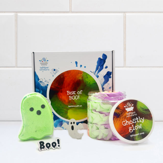 Box of Boo! Halloween Bath Gift Set