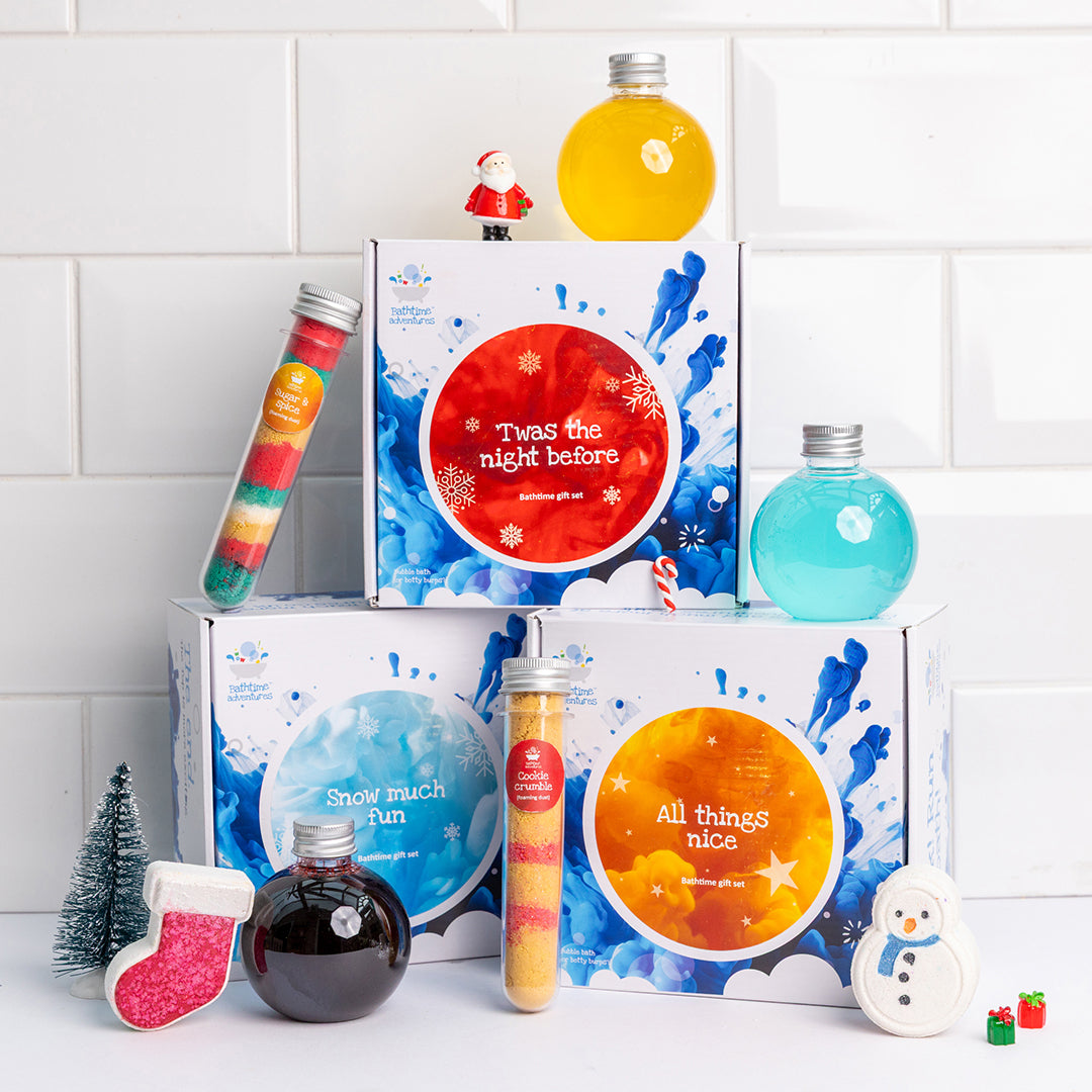 'All Things Nice' 3-piece bath gift set