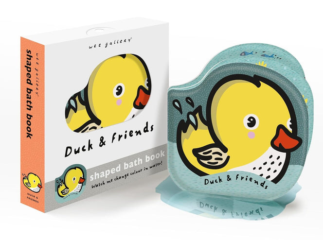 Colour In Bath Book : Duck & Friends
