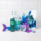 Mermaid 4-piece bath time gift set