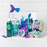 Mermaid 5-piece bath time gift set