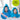 'Wrapped in Love' kids charity hooded towel (Standard, turquoise)