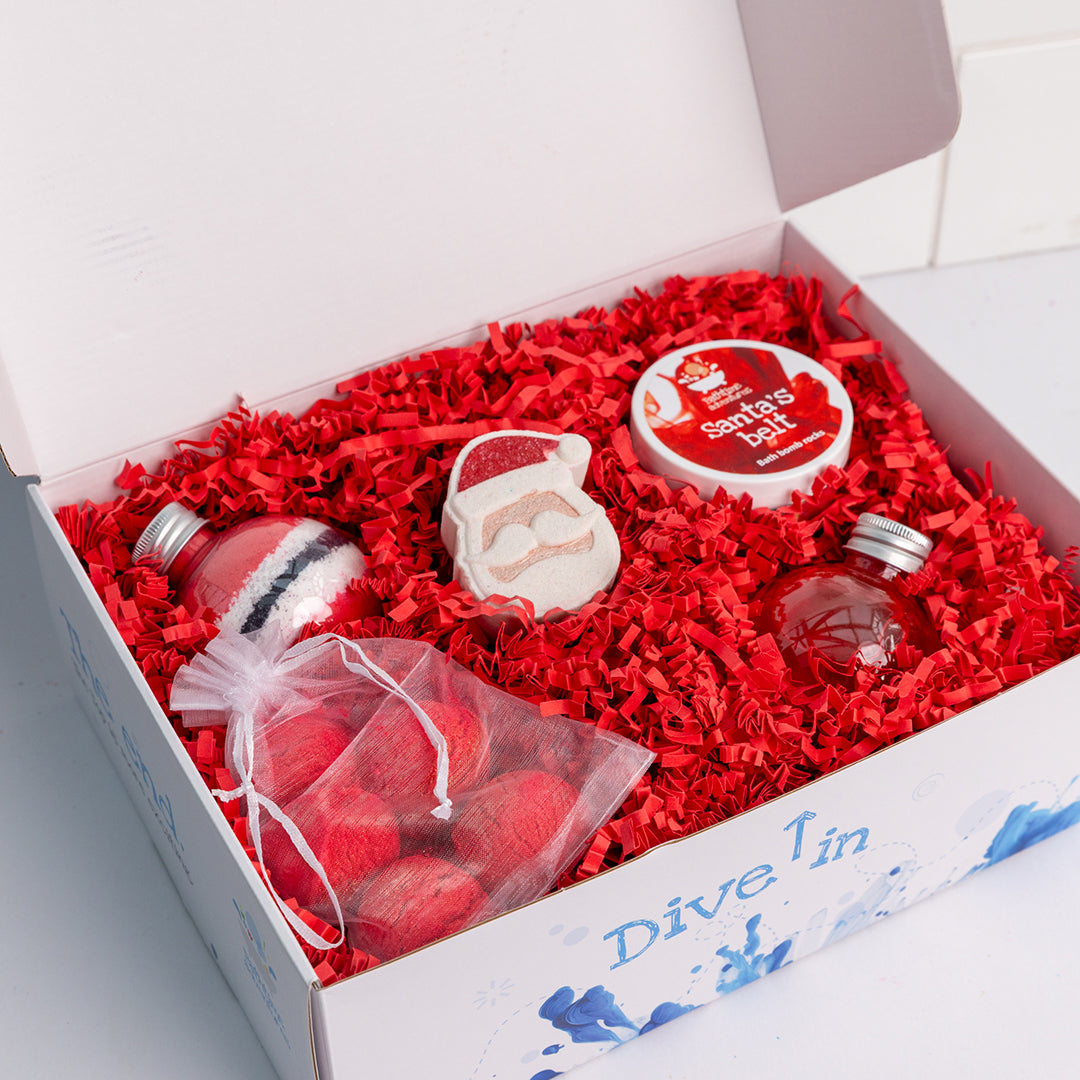 'Jingle Bells' 5-piece bath gift set