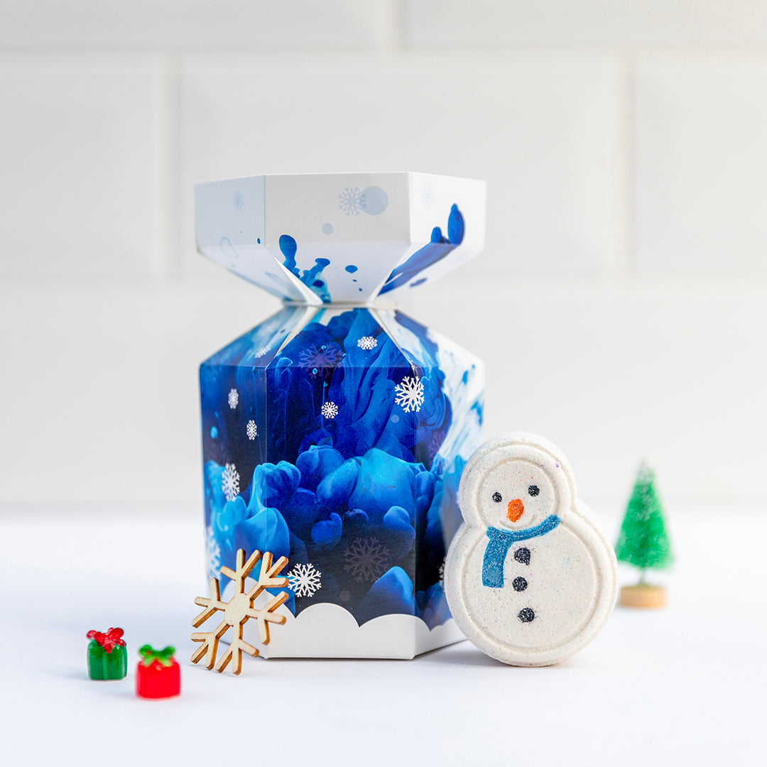 Snowman Mini Bath Bomb
