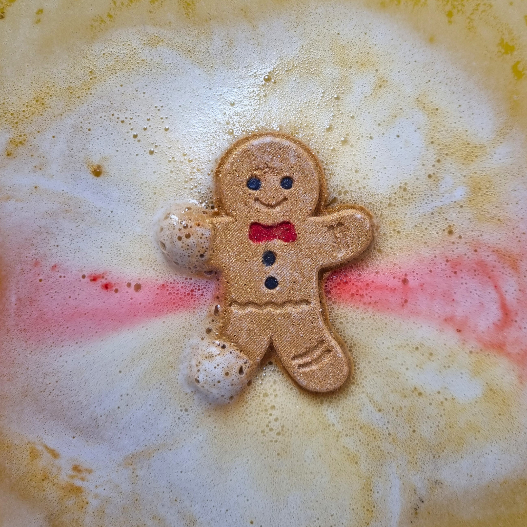 'Gingerbread & Joy' 5-piece bath gift set
