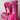 Butterflies kids hooded towel (Standard, pink)