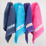 Facecloths - turquoise