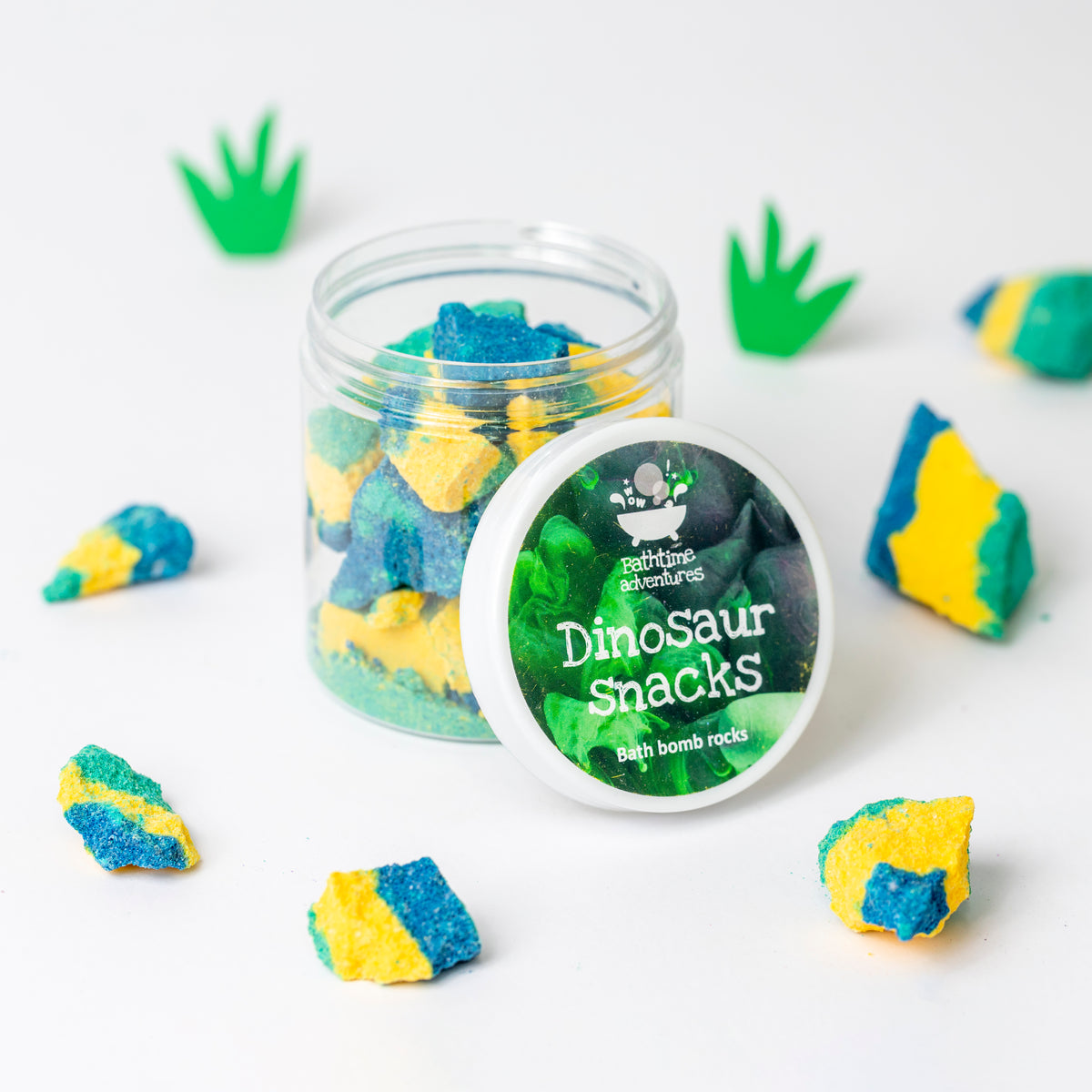 Dinosaur 4-piece bath time gift set