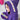 Funky Owls kids hooded towel (Standard, purple)