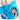 Puppy love kids hooded towel (Jumbo, turquoise)